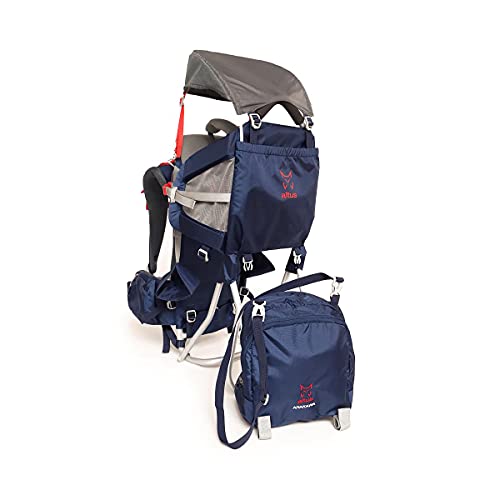 ALTUS - Arakawa babydrager, trekking, urban, reizen, stabiele stand, gevoerde en verstelbare houder, meerdere vakken… - Image 6