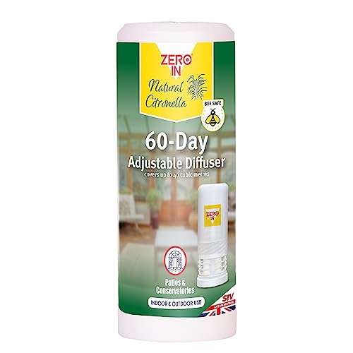 Zero In 60-Day Adjustable Diffuser - Citronella Mosquito Repeller