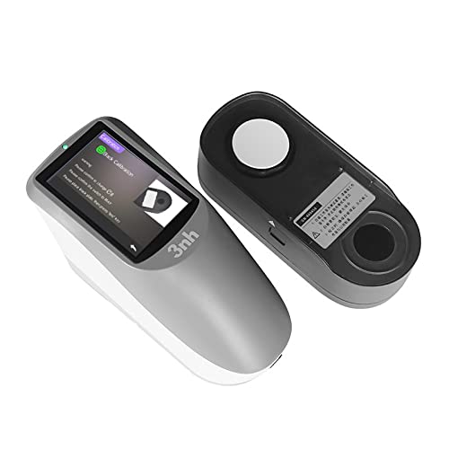 Lab Spectrophotometer Paint Spectrophotometer with USB Bluetooth Range 0 to 200% 45 Degree Ring Illumination 0 Degree Reception for Inks Textiles Garments
