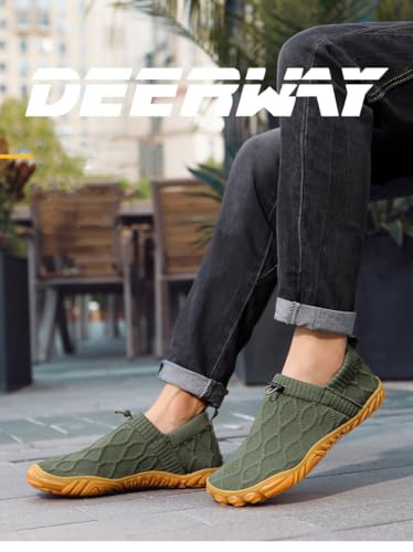 Men's Haritap Water Shoes, Joyoasis Water Shoes Casual Non Slip Quick-Drying Slip on Knitted Water Sneakers Shoes2