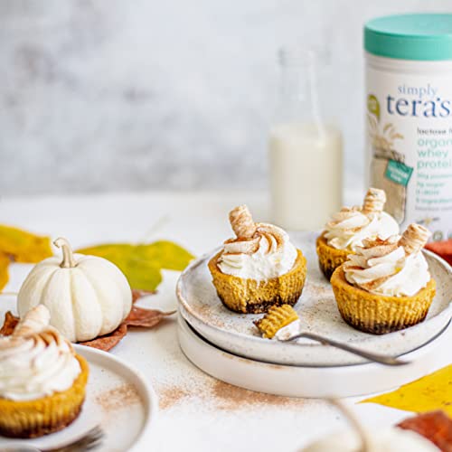 Simply Tera's Organic Lactose Free Whey Protein Powder Dark Chocolate Flavor #TOP4