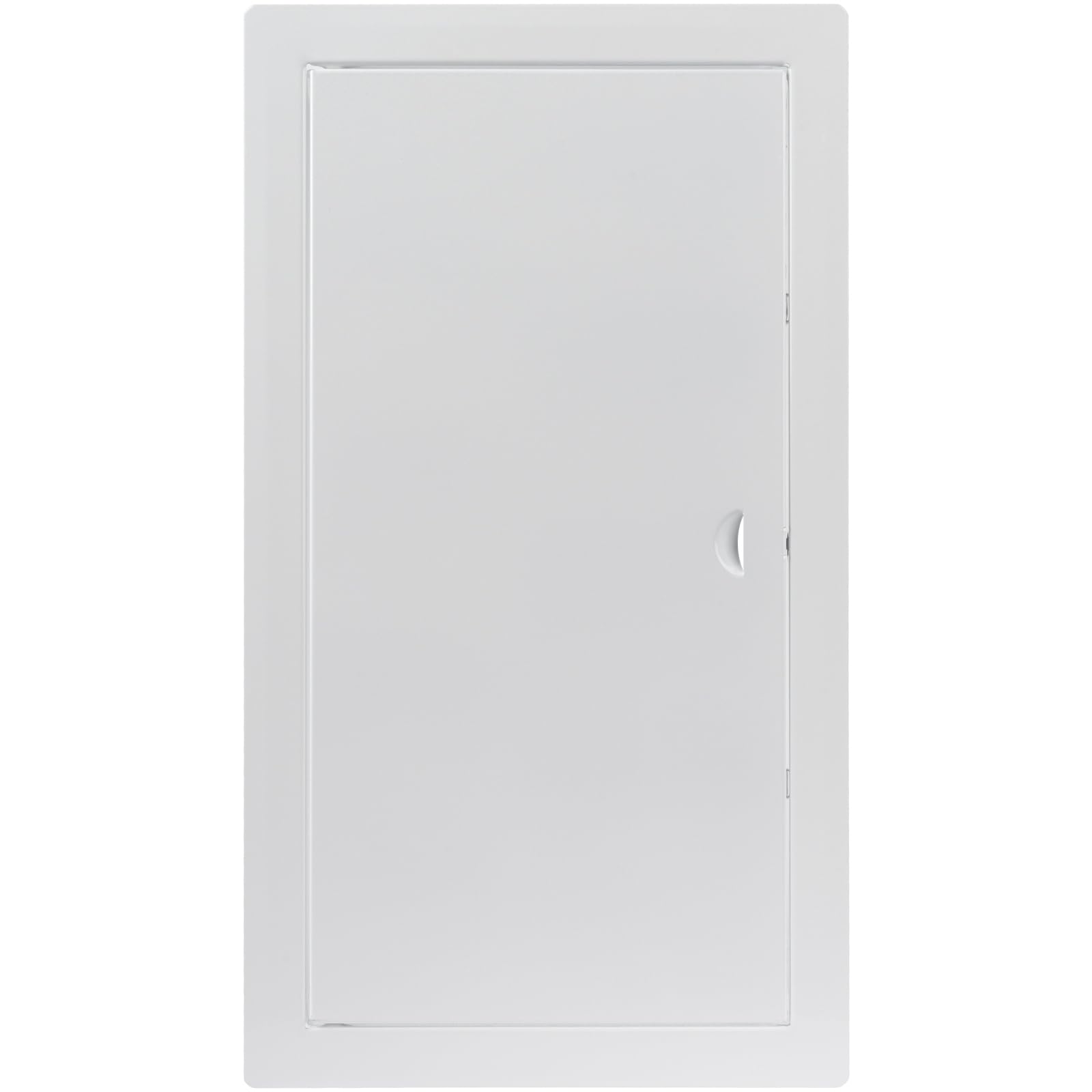 HVAC OV 8 x 16 Inch Metal Access Panel for Drywall - White Rectangular Plumbing Access Panel - Indoor Wall Access Door for HVAC, Electrical, Wall