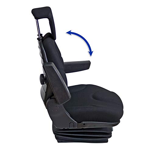 Sleeppersstoel Tractorstoel Basic Star stof zwart - Image 5