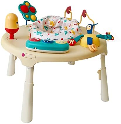 ORIBEL PortaPlay Stage-Based Baby Activity Center | Monsterland Adventures | Twice The Number of Stage-Appropriate Toys and Transforms to a Table (Unisex)