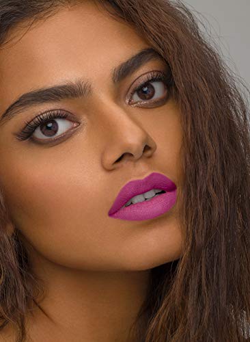 Image of SUGAR Cosmetics Mettle Matte Liquid Lipstick For Women | Highly Pigmented | Transferproof & Long Lasting |7Ml - 01 Lyra (Cool Toned Plum)