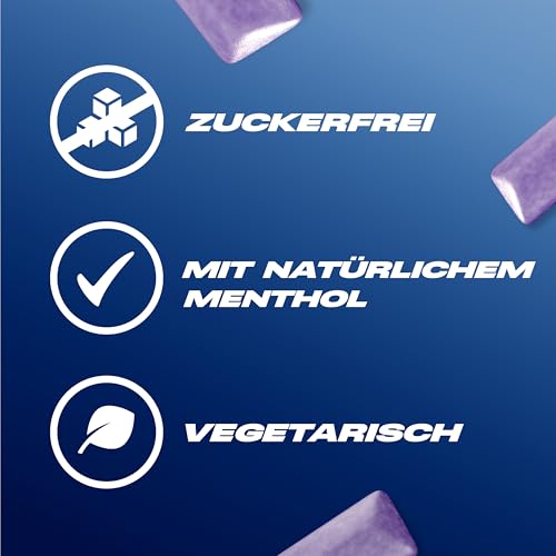 Airwaves Kaugummi Zuckerfrei, Cool Cassis Gum, 30 x 10 Dragees, Großpackung Chewing Gum, Mit Natürlichem Menthol, Kaugummi ohne Zucker mit Minz Frische (300 Dragees) 5