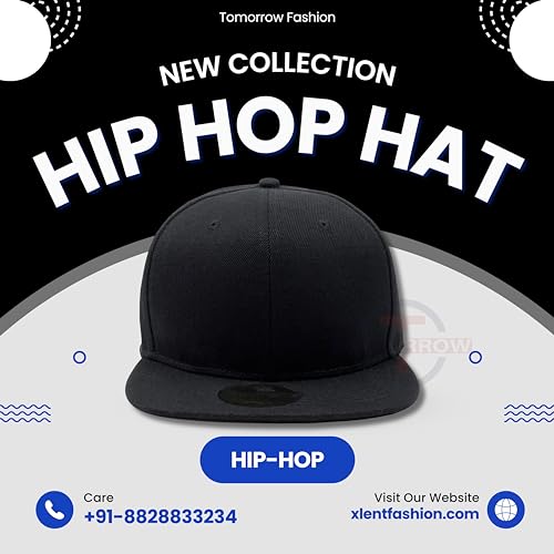 Image of Tomorrow Fashion Hip Hop Cap Snapback Cap Base Ball Hat Summer Flat Brim Hat Street Wear