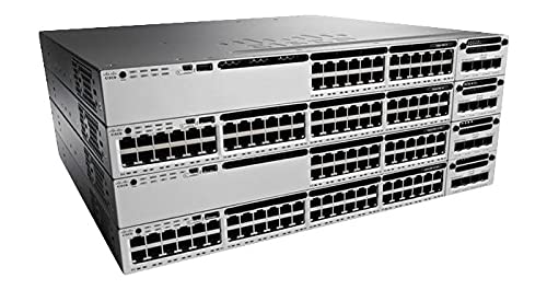 Image of Cisco WS-C3850-48T-E Catalyst 3850 48-Port Data IP Services Switch (Renewed)