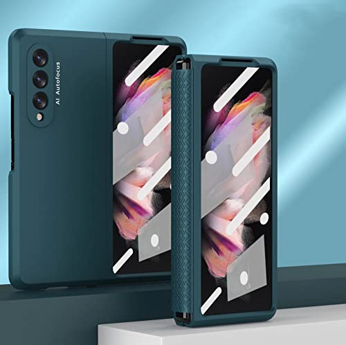 Coque Samsung Z Fold 4 de protection intégrale verte pour sécuriser vos déplacements