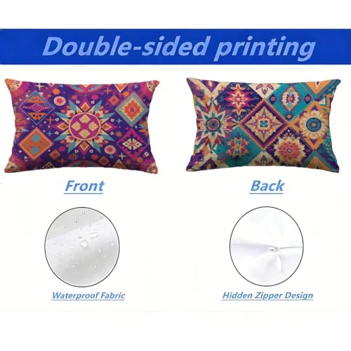 Housse de coussin extérieur imperméable contre la pluie