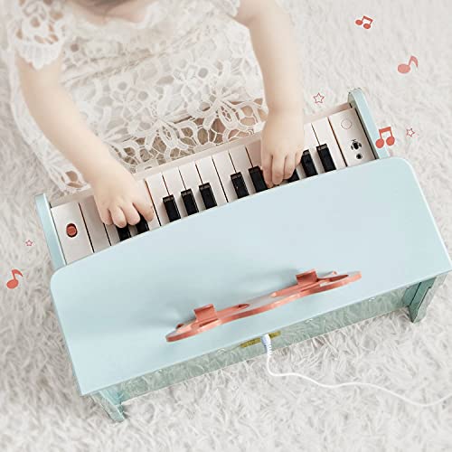 WHTBB Piano de Clavier électronique à 25 clés, avec Casque et Alimentation électrique Multifonctionnel Kids Clavier… - Les Beatles, Paul McCartney, John Lennon, RIngo Starr, George Harrison WHTBB Piano de Clavier électronique à 25 clés, avec Casque et Alimentation électrique Multifonctionnel Kids Clavier… – Image 6