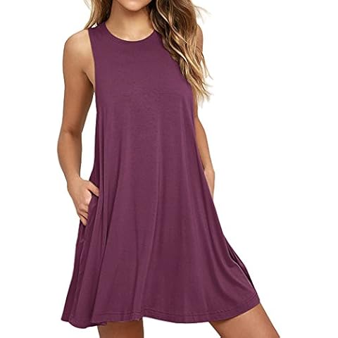 Actcat Chic Midi Dress with Pockets Cover