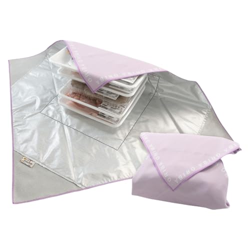 ALOHAS ORIBA 保冷ふろしき Pink 保冷 風呂敷 日用品 雑貨 鞄 エコバッグ