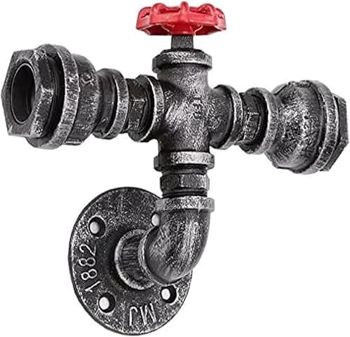 Lámpara de tubería de agua industrial para iluminar pasillos y balcones con elegancia retro 6