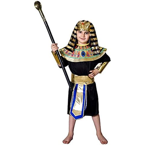 SEA HARE Boy's Egyptian Pharaoh Fancy Dress Costume (L :10-12 Years) Cover