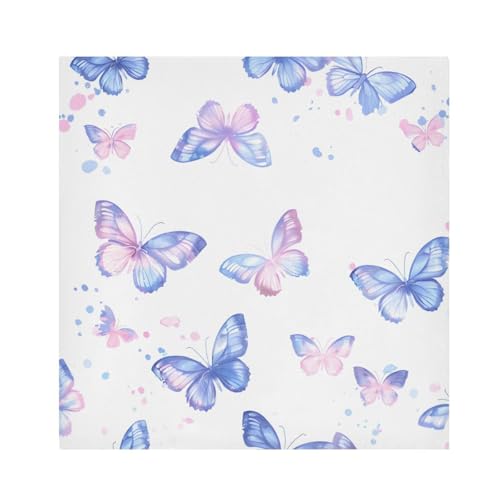 Servilletas de Tela Mariposas Multicolor Pack x6 miniatura 1