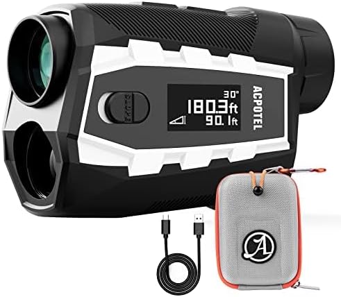 ACPOTEL PF2L Golf Rangefinder showing external display
