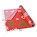 Fun Express Red Snowflake Printed Tablecloth Roll for Christmas (100 feet Long and Disposable) Party Supplies