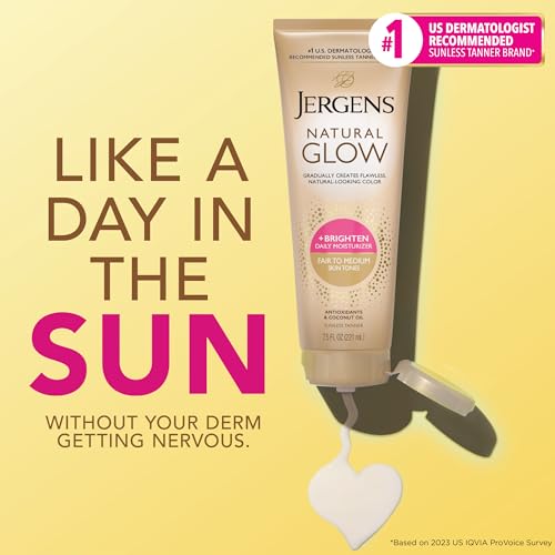 Jergens Natural Glow Daily Moisturizer (Fair to Medium) Körperselbstbräuner