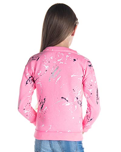 Image of Girl's Cotton Round Neck Sweatshirt