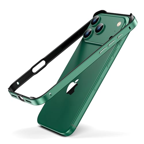 Protection iPhone 17 Pro Max fine anti surchauffe bumper vert