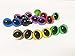 12mm Safety Cat Eyes Plastic Doll Eyes (CE) - Clear / Yellow / Golden / Pink / Purple / Red / Grass Green / Green / Blue - 1 Pair of Each Color