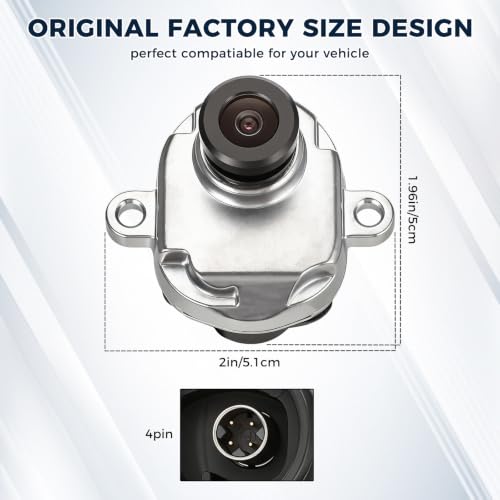 Image of Front Bumper Side View Camera Fit for X5 E70 X6 E71 F01 F02 F06 F10 Right