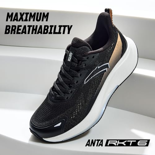 Women’s Rocket 6.0 Running Shoes Cushioning Water Resistant Comfortable Breathable Athletic Workout Gym Cross Trainer Sports Sneakers4