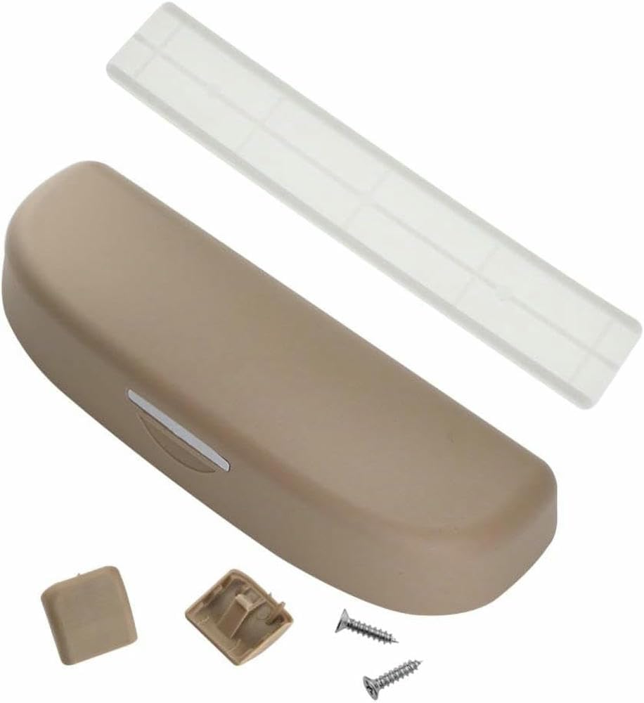 LSYSND Car Sunglasses Holder Glasses Case Sunglasses Case Accessories, for Audi A4 A6 A3 A5 Q3 Q5 Q7