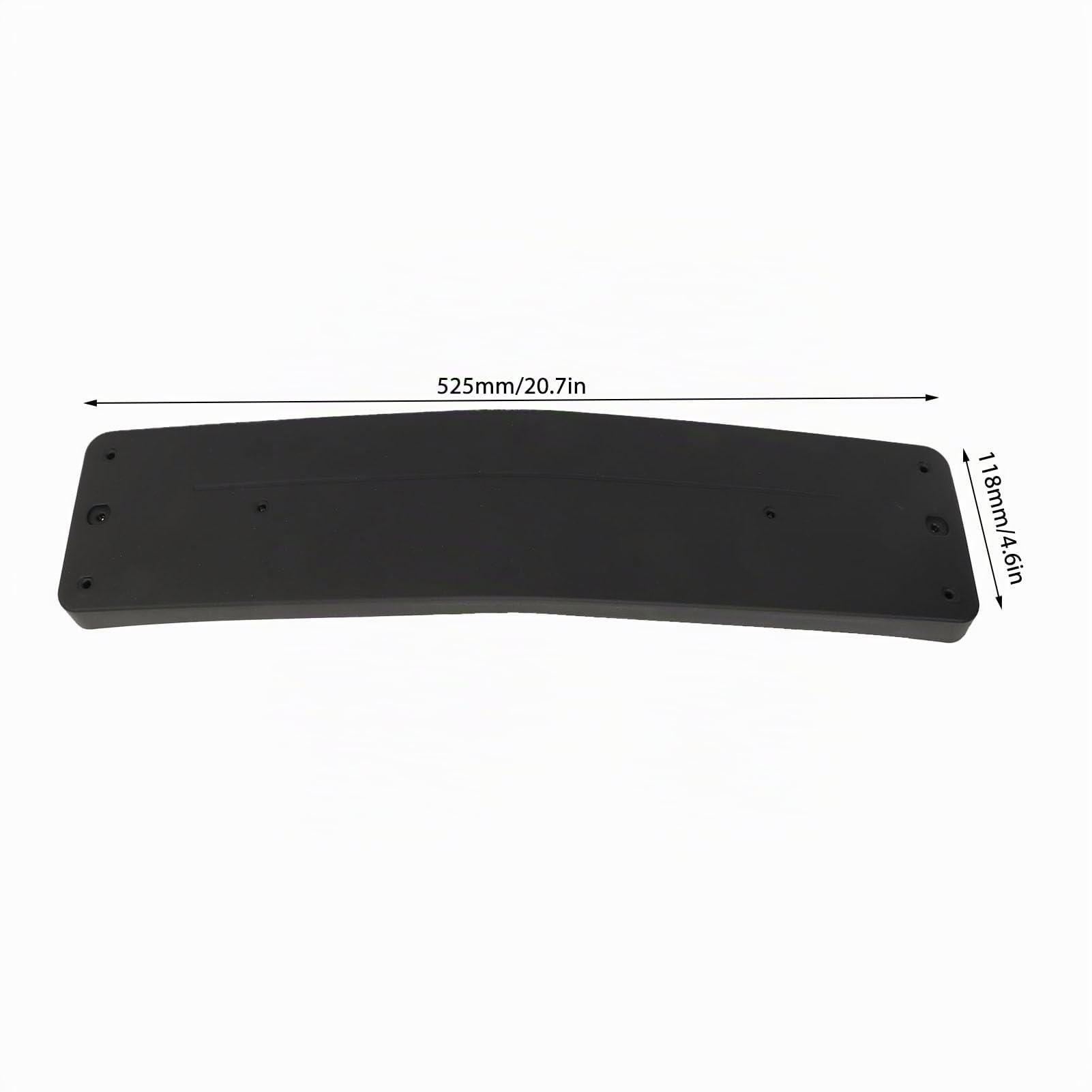 Cadre de Plaque D'immatriculation, Support de Plaque D'immatriculation Avant de Voiture, étiquette de Cadre pour Classe C W204 AMG Sport 2011 à 2013 2048173278 A2048173278,