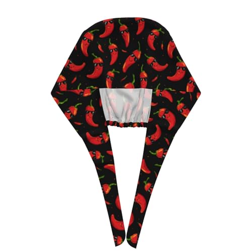 Image of Adjustable Scrub Cap with Sweatband, Breathable Working Hat for Men /Women