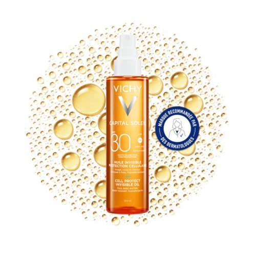 Soin Corps Huile Invisable Protection Cellulaire Solaire 30 Spf Vichy Le Flacon 200ml - vue 2