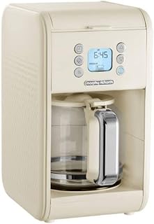 Morphy Richards 163006 Verve Pour Over Filter Coffee Machine,12 Cups, Cream