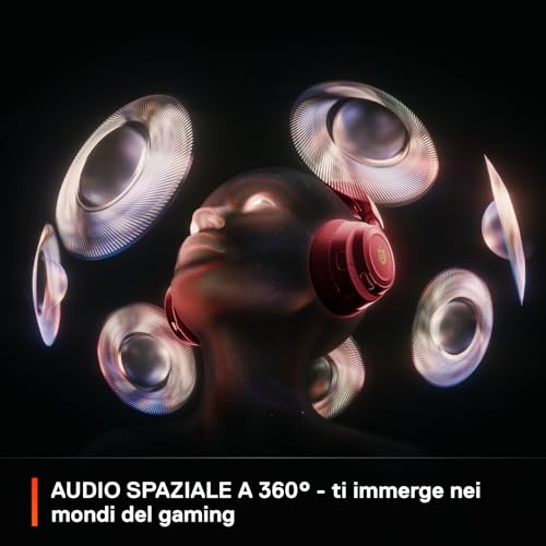 Arctis Nova 7 Wireless Cuffia da gaming multipiattaforma - Dragon Ed - Due set di auricolari - Dual Wireless da 2,4 GHz e Bluetooth - Batteria a carica rapida da 38 ore PC, PS, Switch - Cuffia gaming - Immagine 3