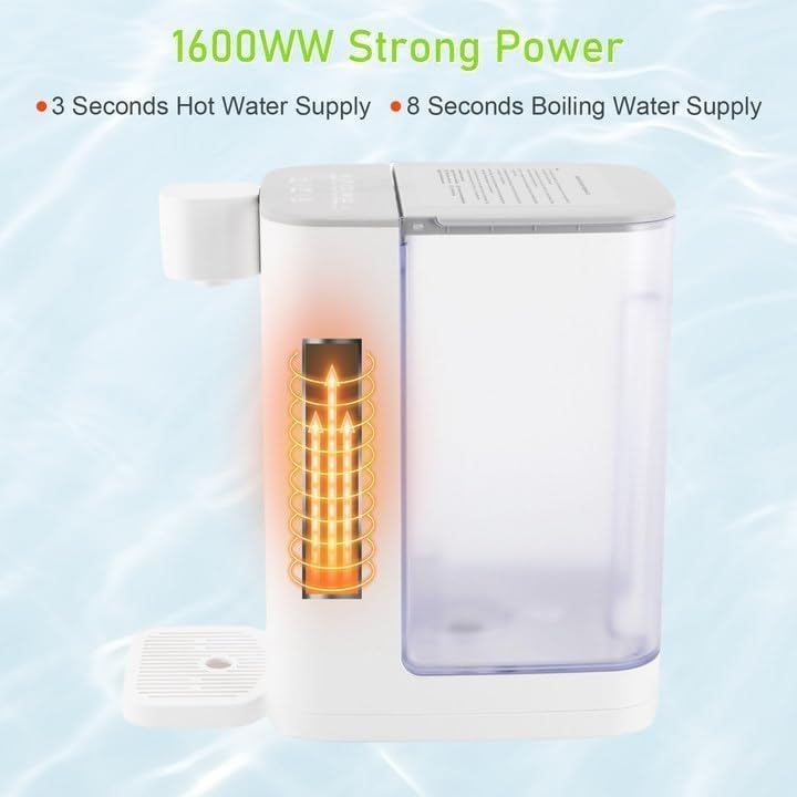 Tetera Eléctrica Instantánea 3L Control de Temperatura miniatura 4