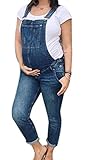 Sehr bequeme Jeans-Overalls für schwangere Frauen, zusätzlich zur Schwangerschaft können Sie sie normalerweise tragen, einfaches und klassisches Design!