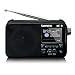 Produktbild Lenco PDR-036 tragbares DAB+ Radio - Bluetooth 5.0 - PLL FM Radio - 4 Speicherplatztasten - 2,4 Farbdisplay - integrierter Akku - Uhr - Sleeptimer - schwarz