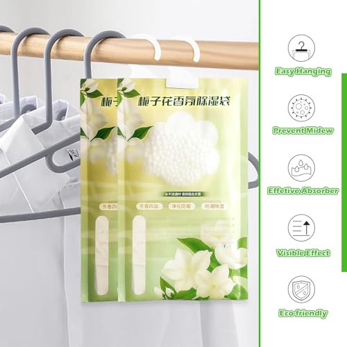 10 sztuk osuszaczy powietrza do zawieszenia, szafa na ubrania, pochłaniacze wilgoci, worki do zawieszenia, worki do osuszania wilgoci, pleśni, w sypialni, łazience