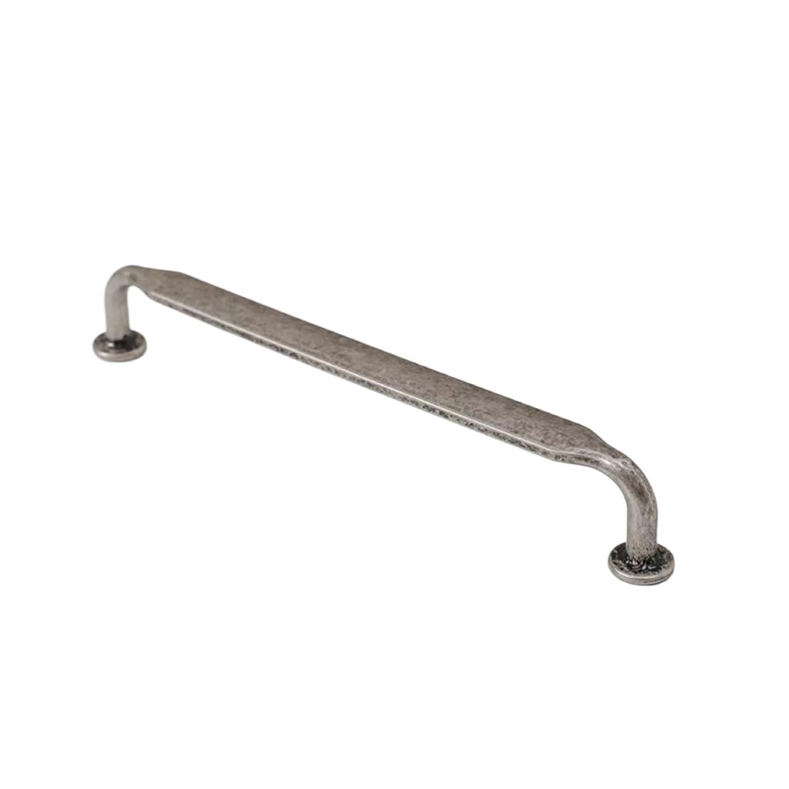 SNGUOQ 2pcs Antique-Silver Cabinet Door Pull Vintage Furniture Hardware for Living Room Door Handles(Hole spacing-160mm)
