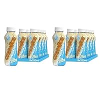 Grenade White Chocolate High Protein Shake, 8 x 330 ml - Ready to Drink Milk Protein Shakes with Over 24 g Protein per Bottle (Pack of 2)