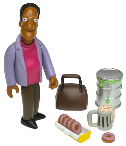 The Simpsons World of Springfield Carl Figure