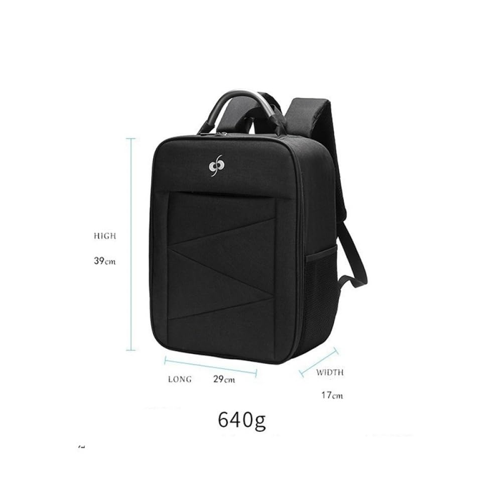 Étui de transport de voyage pour drone DJI Avata 360 - Sac à dos de rangement à bandoulière pour DJI Avata360, lunettes N3, télécommande RC 2, RC Motion 3, hub de charge de batterie et accessoires