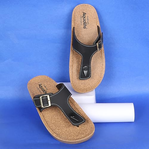 Image of Aqualite PG-111 Men's Ethic Slipper with Comfortable Cushion Insole|Ethic Slipper for Men's