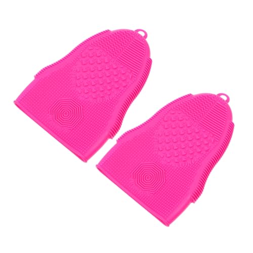FOMIYES Makeup Brush Mat Cleaner Silicone Brush Cleaning Pad Compact Lightweight Easy to Use
