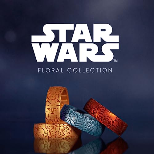 Enso Rings Star Wars Floral Collection - Classic Silicone Ring - Flexible and Comfortable Design2