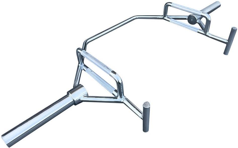 French Fitness Open Hex Olympic Trap Shrug Bar (New)