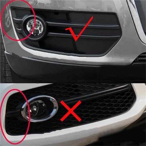 Grille de phare antibrouillard pare-chocs avant entretoise calandre Q5 2009 - 3