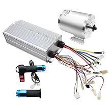 Electric Brushless DC Motor,72V 3000W Brushless Electric Motor,4900RPM Brushless Motor Kit w/Speed Controller for Electric Scooter E-Bike Engine Motorcycle DIY Part Conversion Kit
