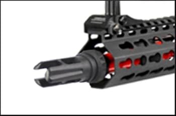 G&G CM16 SRXL RED EDITIN値下げキャンペーン中 G&G Armament CM16 SRXL Red Edition AEG Airsoft Gun - Black