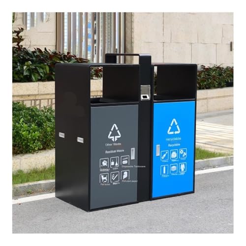 Caneca de basura grande para exteriores para hogar/oficina miniatura 4